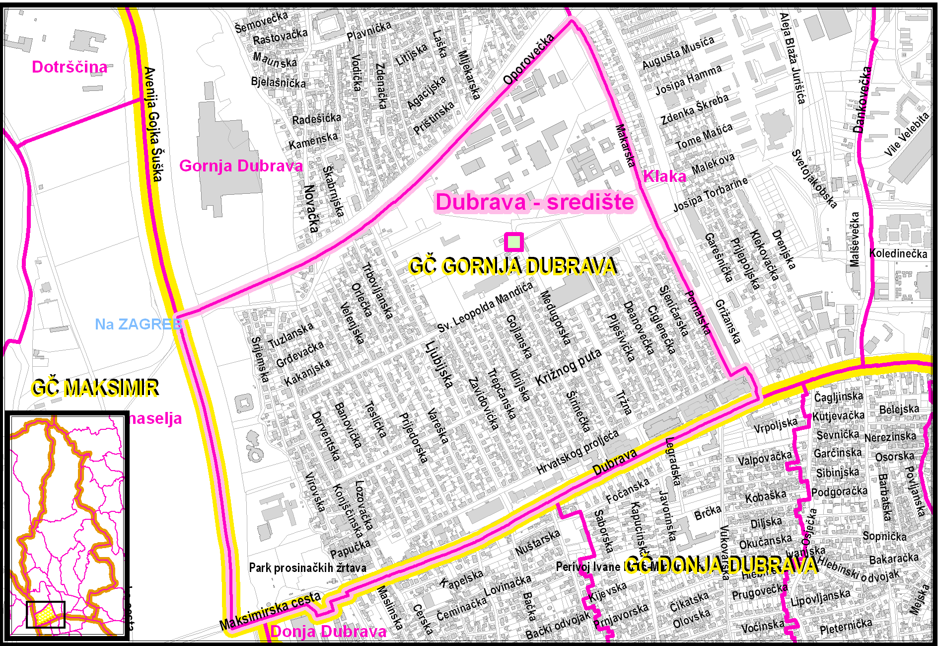 5. Mjesni odbor Dubrava - središte